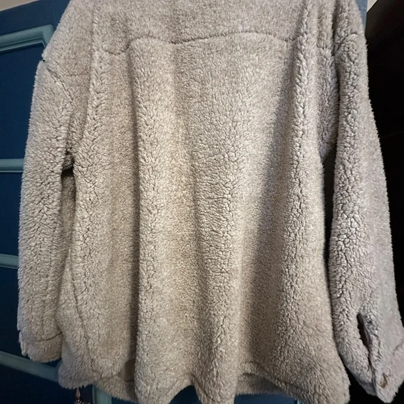 Thread & Supply Cream Sherpa Jacket - Picture 2 of 3